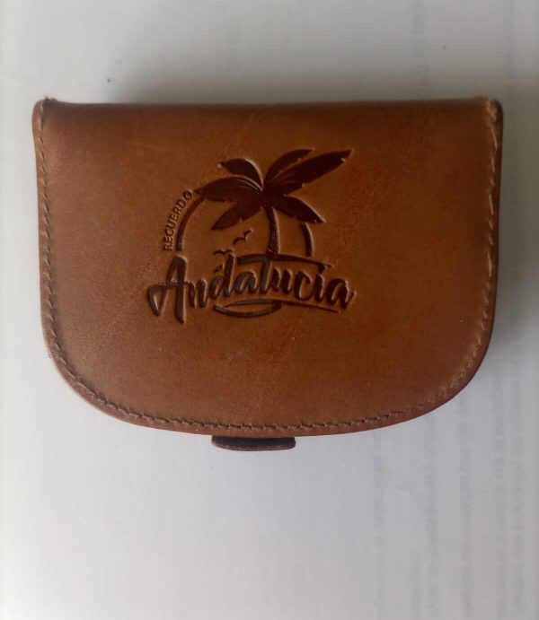 Monedero modelo tacón todo piel con billetero