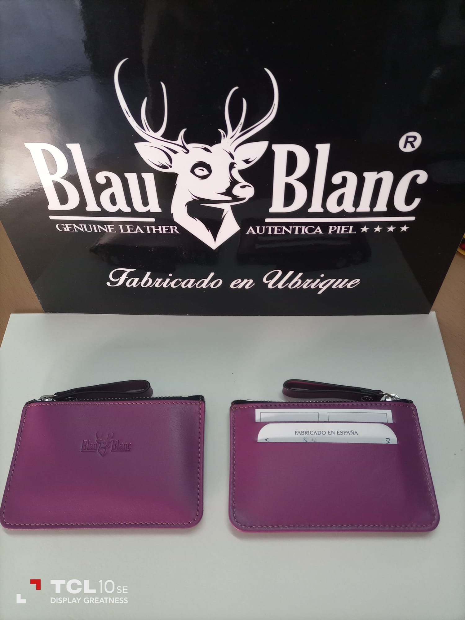 Monedero con tarjetero