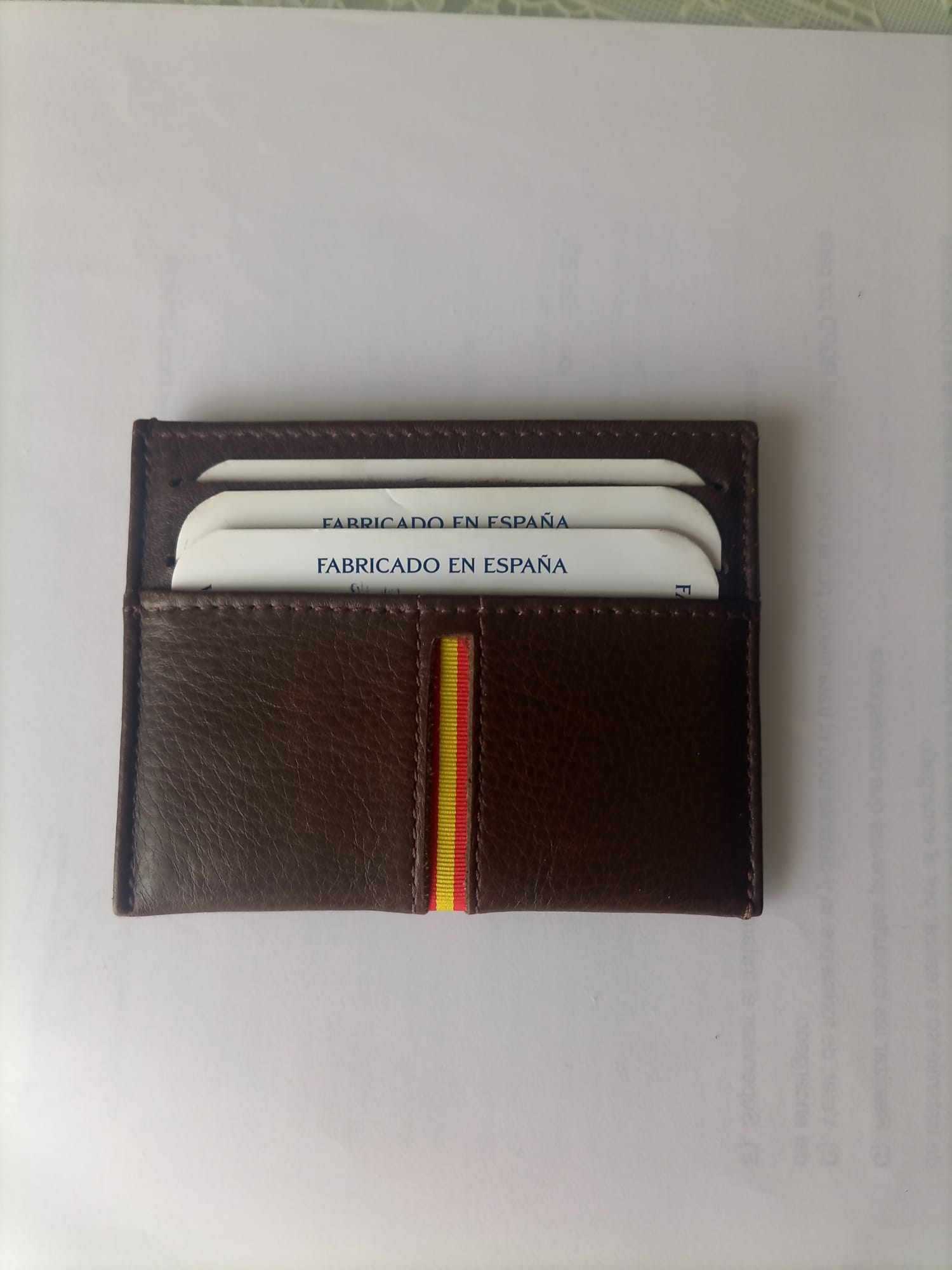 Tarjetero para 6 tarjetas